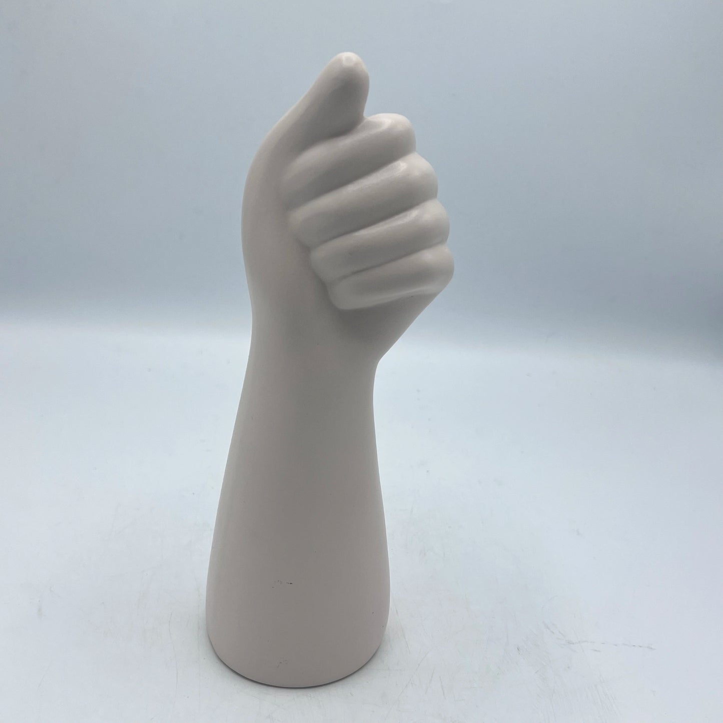 Vase Soliflore Sculptural Forme Main – Céramique Mate