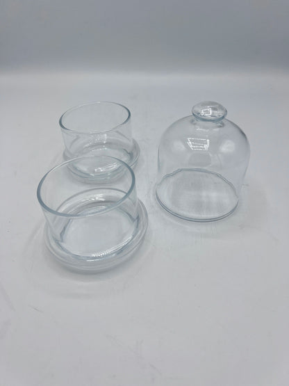 Mini Cloche en Verre à Empiler Villa Patisserie Paşabahçe – Élégance Gourmande