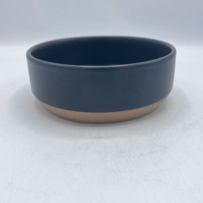 Bol / Assiette en Céramique Noire Motifs Chiens