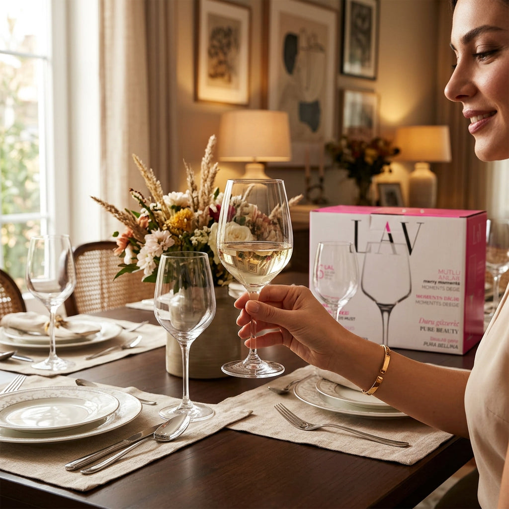 Lot de 6 Verres à Vin LAV