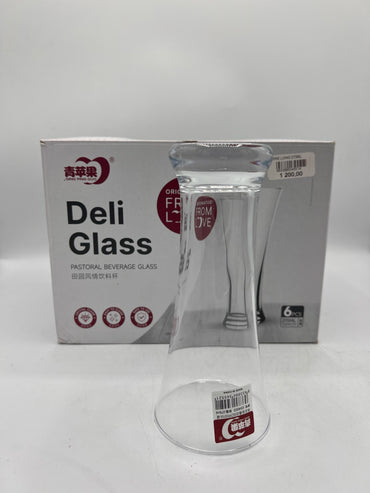 Lot de 6 Verres à Boisson "Deli Glass" Qing Ping Guo