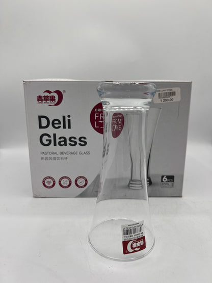 Lot de 6 Verres à Boisson "Deli Glass" Qing Ping Guo