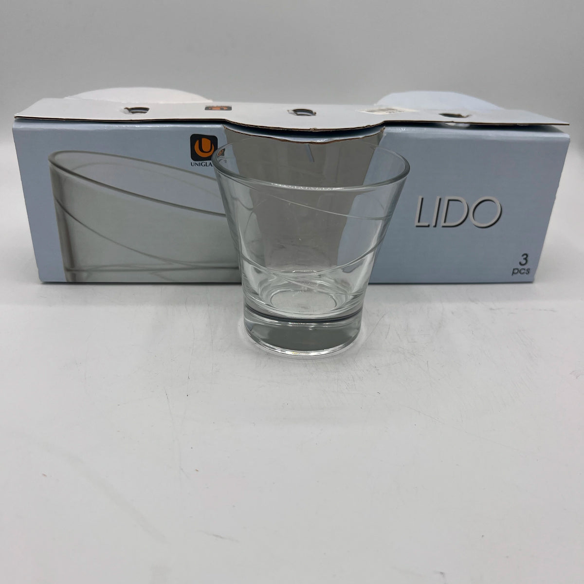 Lot de 6 Verres à Eau LAV – Élégance Transparente & Art de la Table