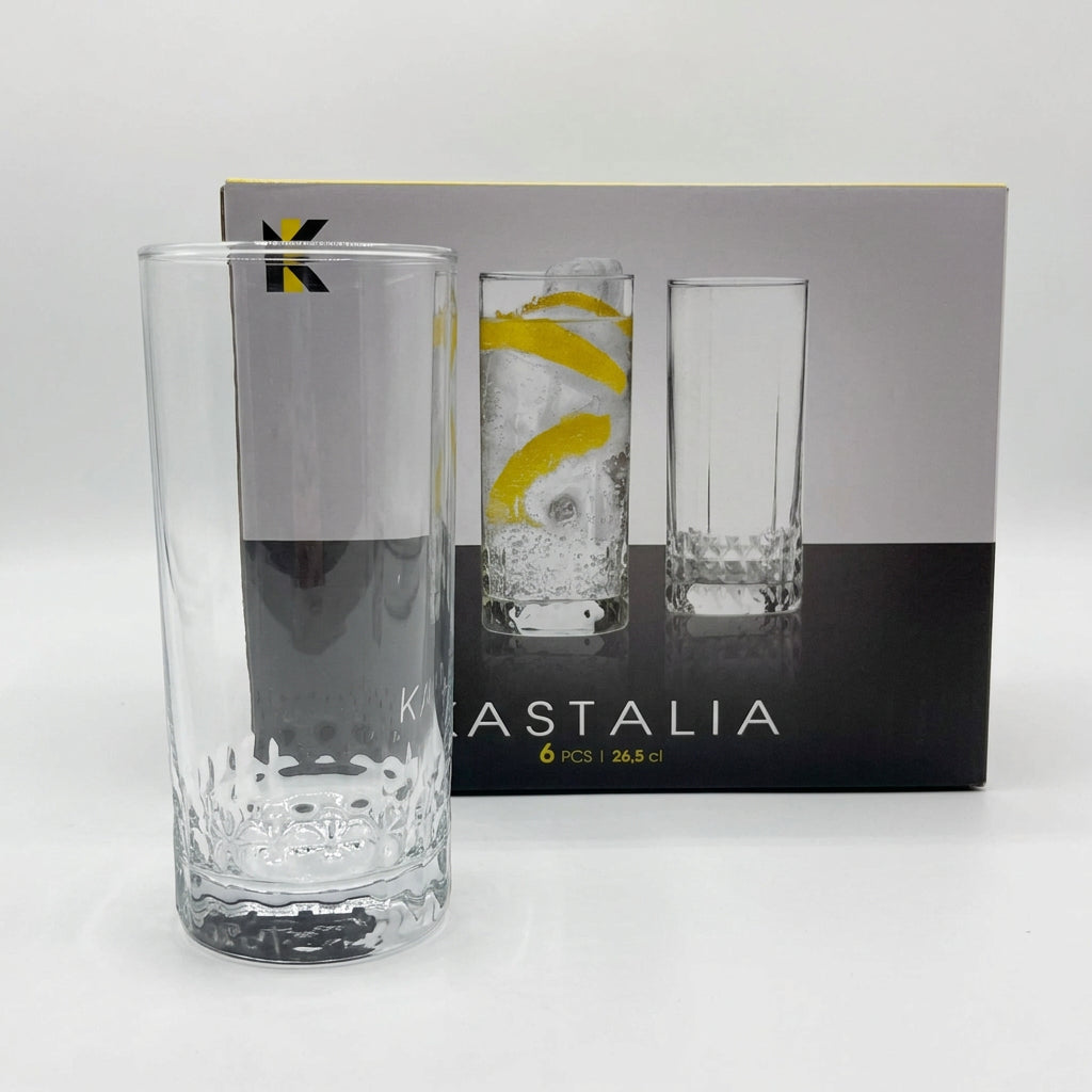 Lot de 6 Verres Long Drink "Kastalia"