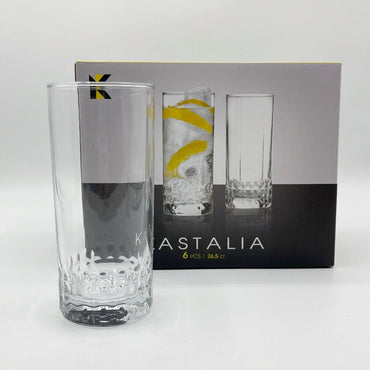 Lot de 6 Verres Long Drink "Kastalia"