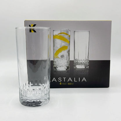 Lot de 6 Verres Long Drink "Kastalia"