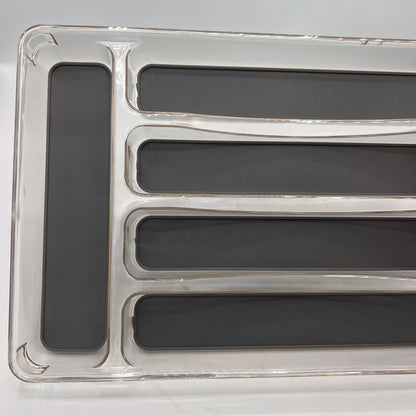 Range-Couverts Organisateur de Tiroir Élégant avec Fond Antidérapant – Solution Gain de Place Cuisine