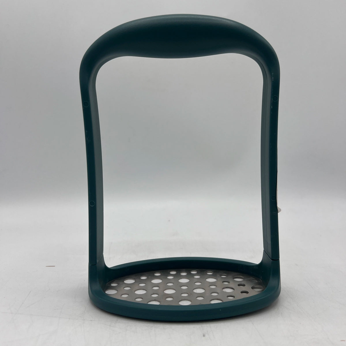 Presse-Purée Ergonomique en Inox et Silicone - Design Antidérapant