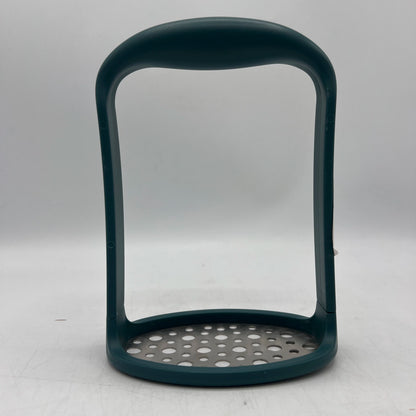 Presse-Purée Ergonomique en Inox et Silicone - Design Antidérapant