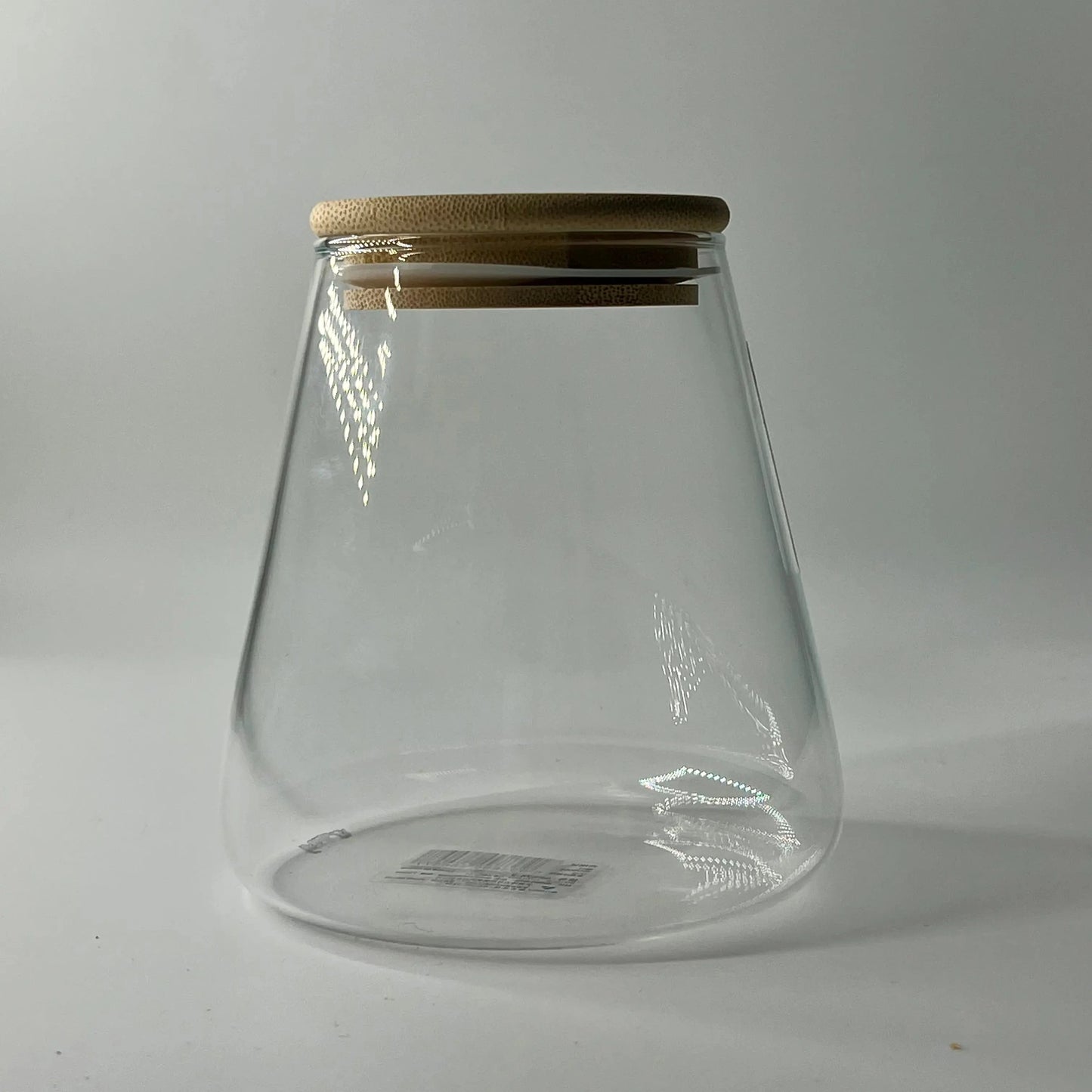 Bocal de Conservation en Verre – Couvercle Bambou